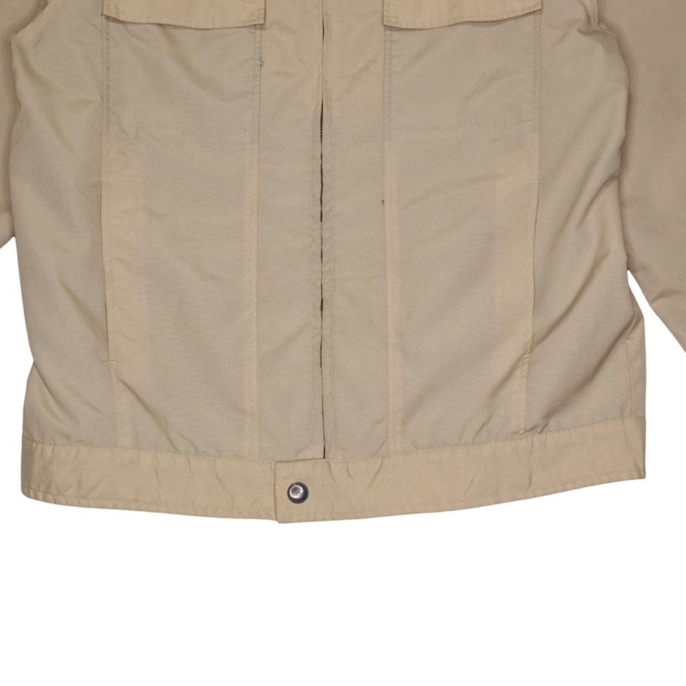 Kenneth Cole‎ Jacket Utility Windbreaker Nylon Men Size S/P/P Beige - Picture 5 of 13